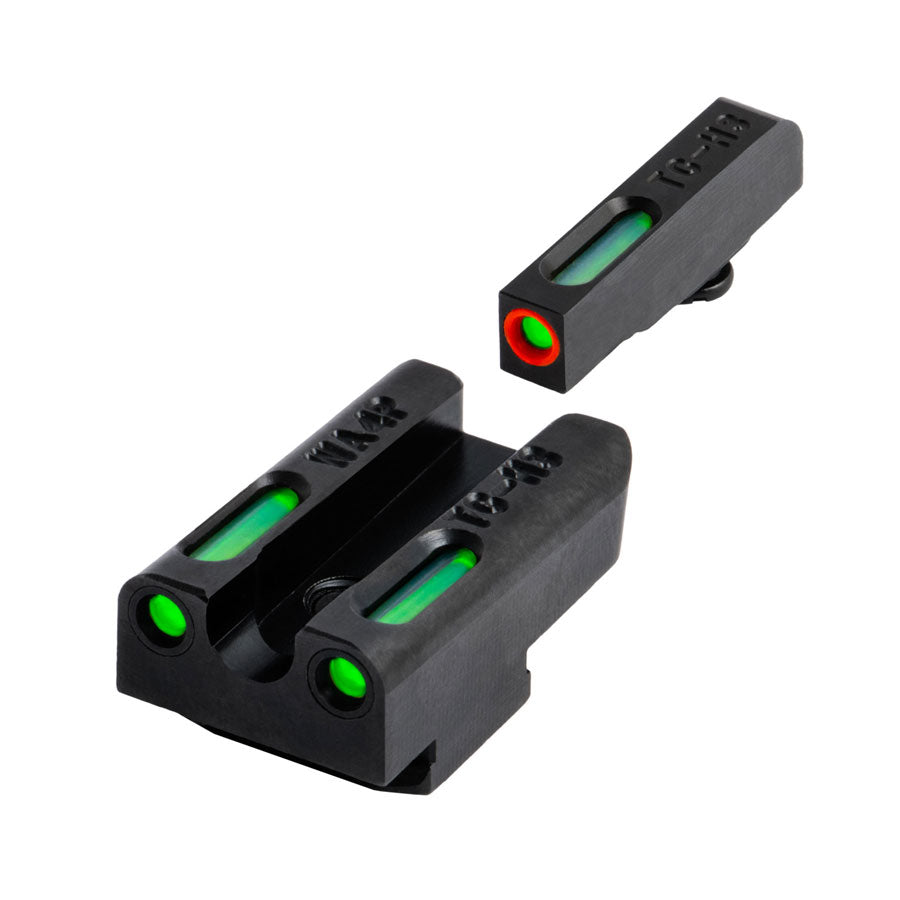 TRUGLO TG13WA4PC TFX Pro Tritium/Fiber Handgun Sight - Walther PPQ/M2