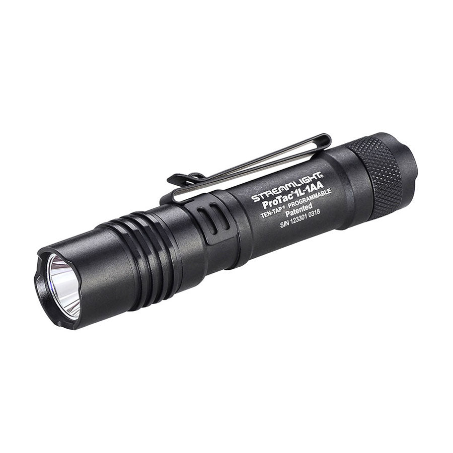Streamlight ProTac 1L-1AA 350-Lumen Dual Fuel Flashlight Black | Tactical Gear AU Tactical Gear