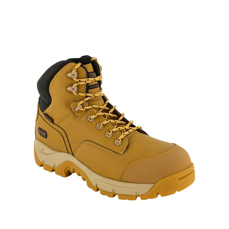 Magnum Precision Max Side Zip Waterproof I-Shield NON-Safety Toe - Wheat