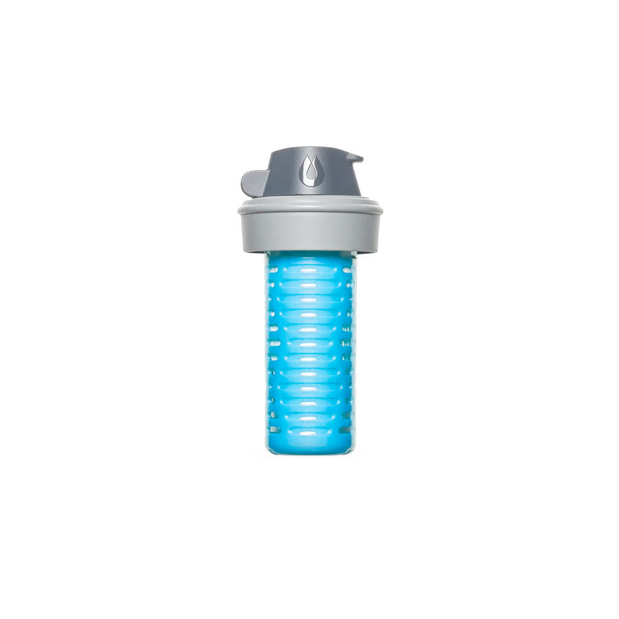Hydrapak Flux 1.5L Ultra-Light Reusable Bottle + Built-In Filtration