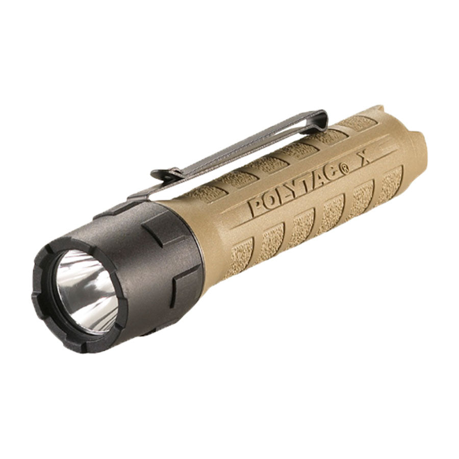 Streamlight PolyTac X USB 600-Lumens Rechargeable Flashlight Coyote