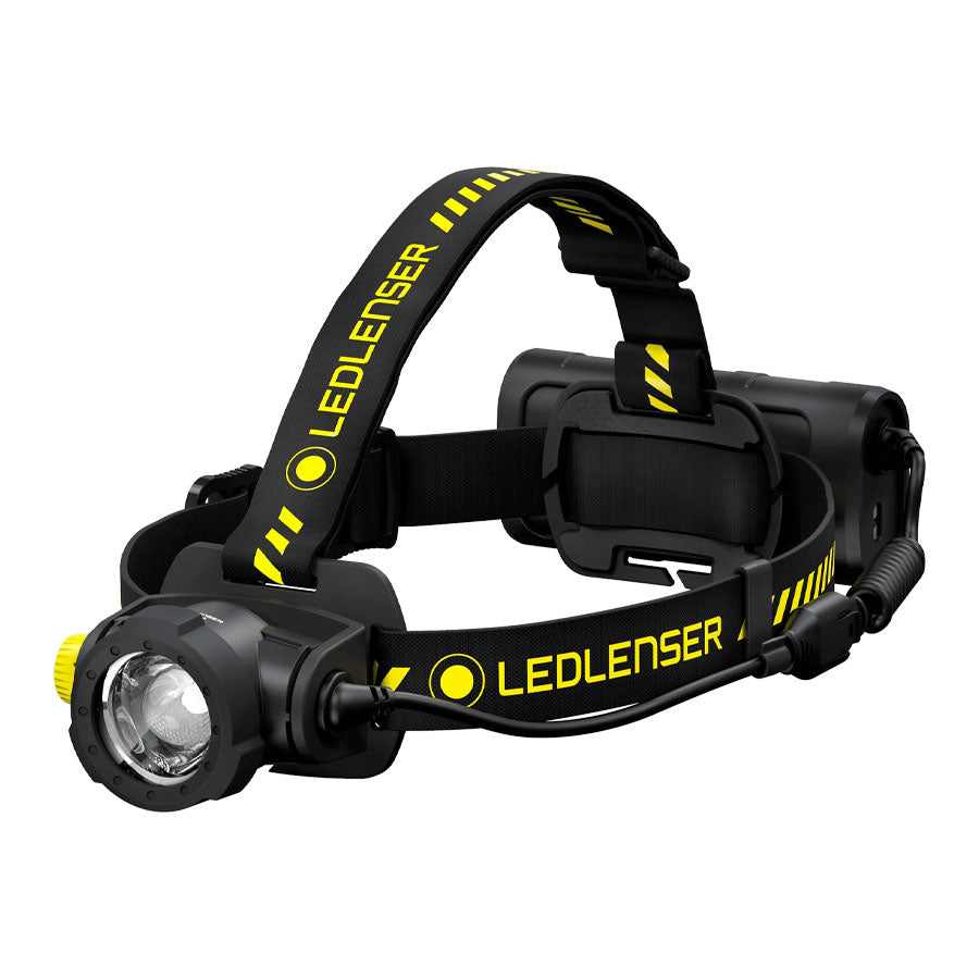 Ledlenser H15R Work 2500 Lumens Rechargeable Rugged IP67 90 CRI Stepless Light Dimmer Headlamp