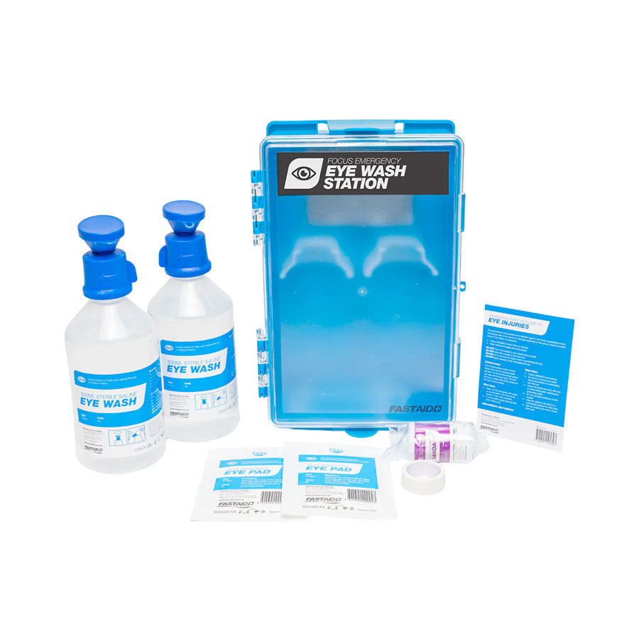 Warrior Medical FastAid Focus Emergency Eye Wash Station