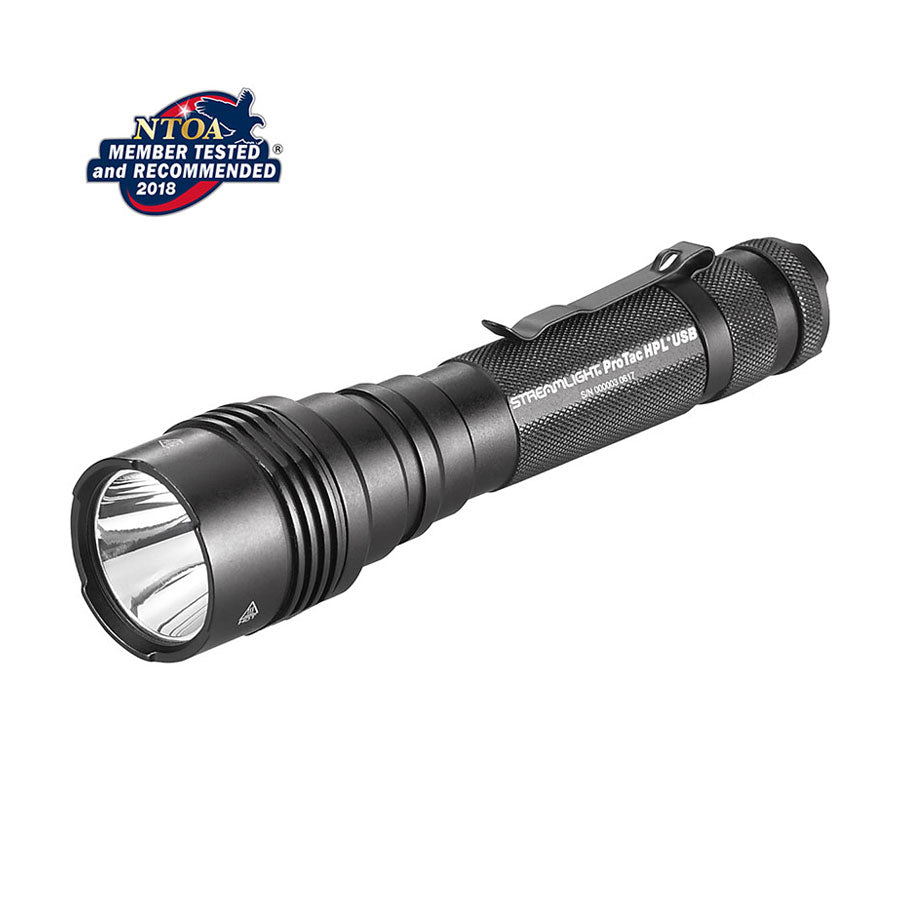 Streamlight Protac HPL USB Rechargeable 1000-Lumens Tactical Flashlight Black