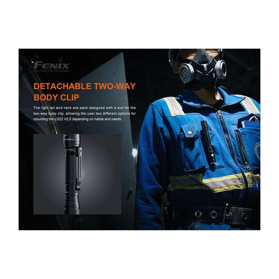Fenix LD22 V2 Multi Use Flashlight