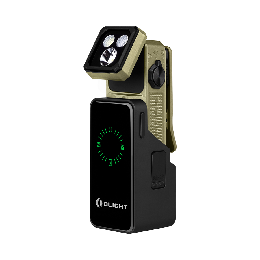 Olight Oclip 2 Ultra Premium Clip Torch | UV, Floodlight, Red Light & Spotlight