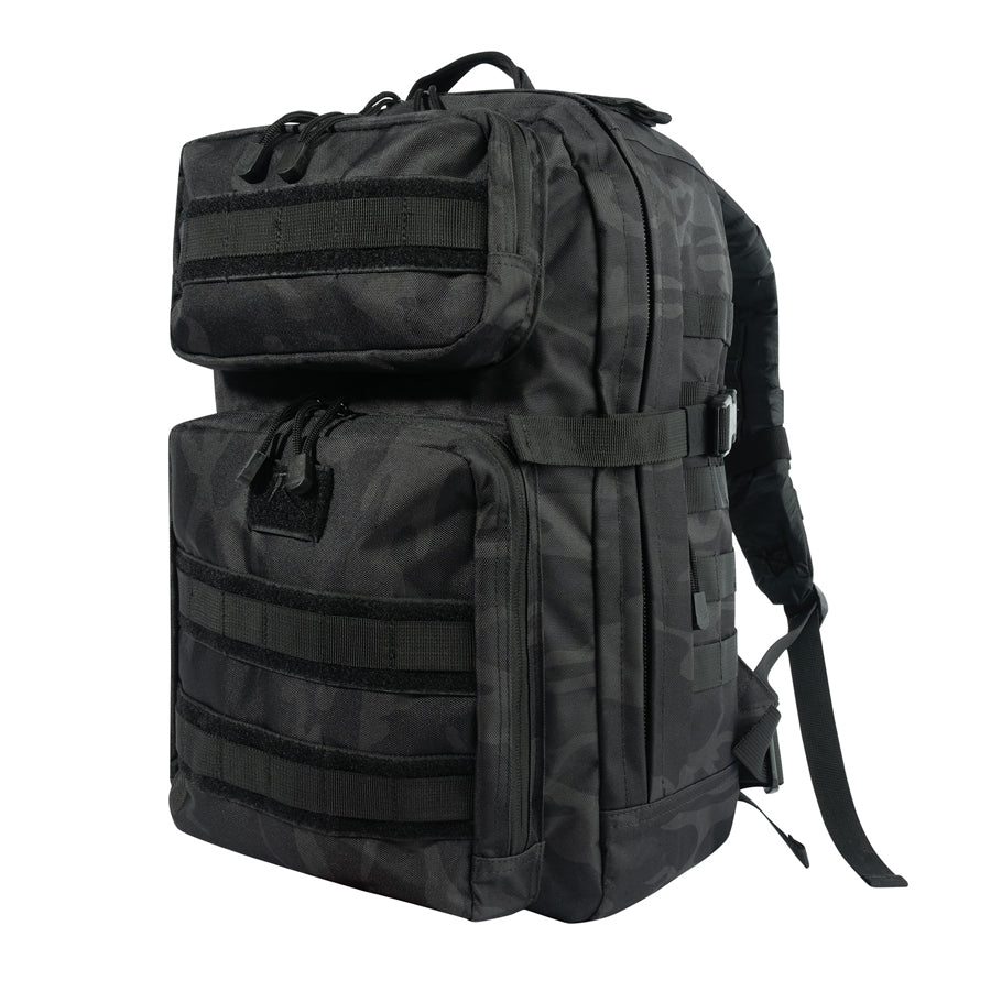 Milspec Midnight Camo Fast Mover Tactical Backpack