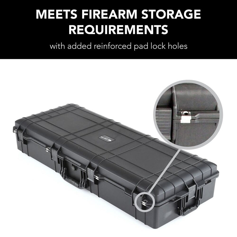 Evolution Gear 2533 Lite Series Long Hard Case in Black