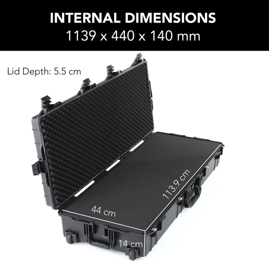 Evolution Gear 2533 Lite Series Long Hard Case in Black