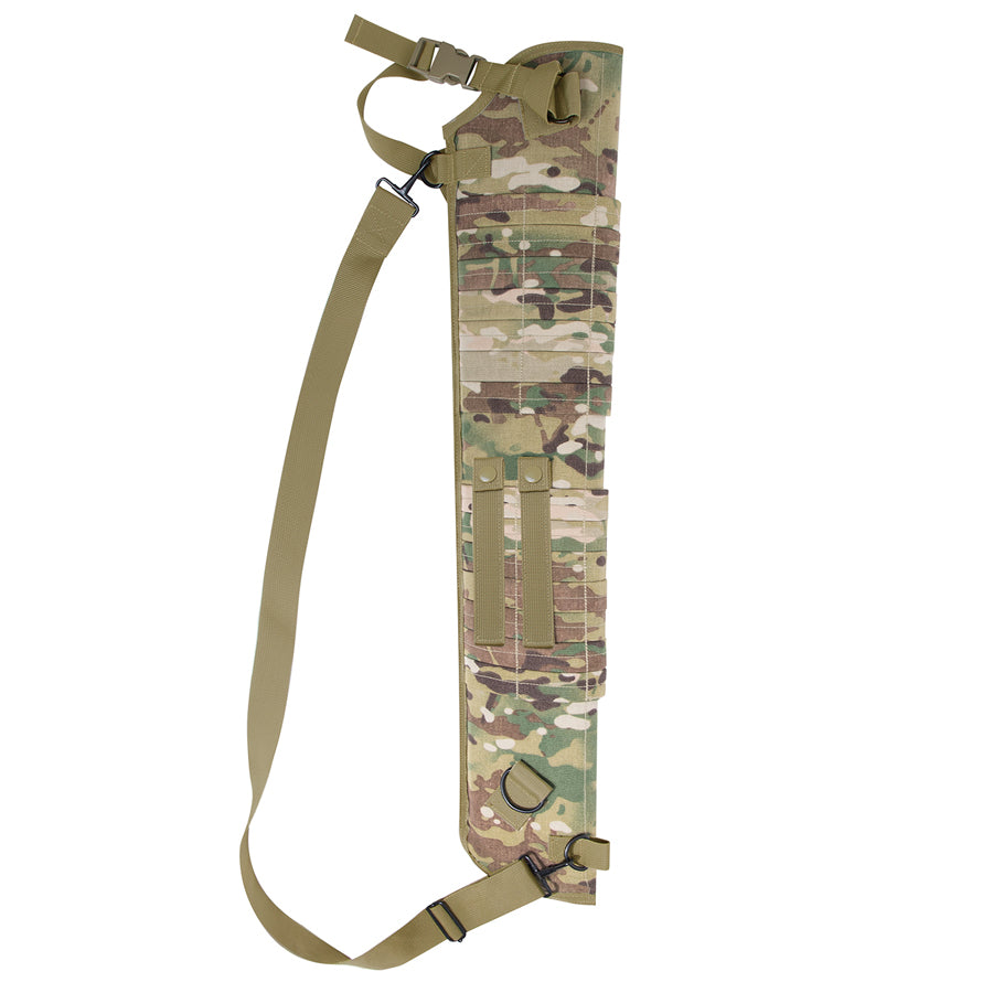 Padded Shoulder Sling Tactical Shotgun Scabbard Bag - Case For Hunting & Outdoor Use And Mounts Padded Shoulder Sling Tactical Shotgun Scabbard Bag - Case For Hunting & Outdoor Use And Mounts