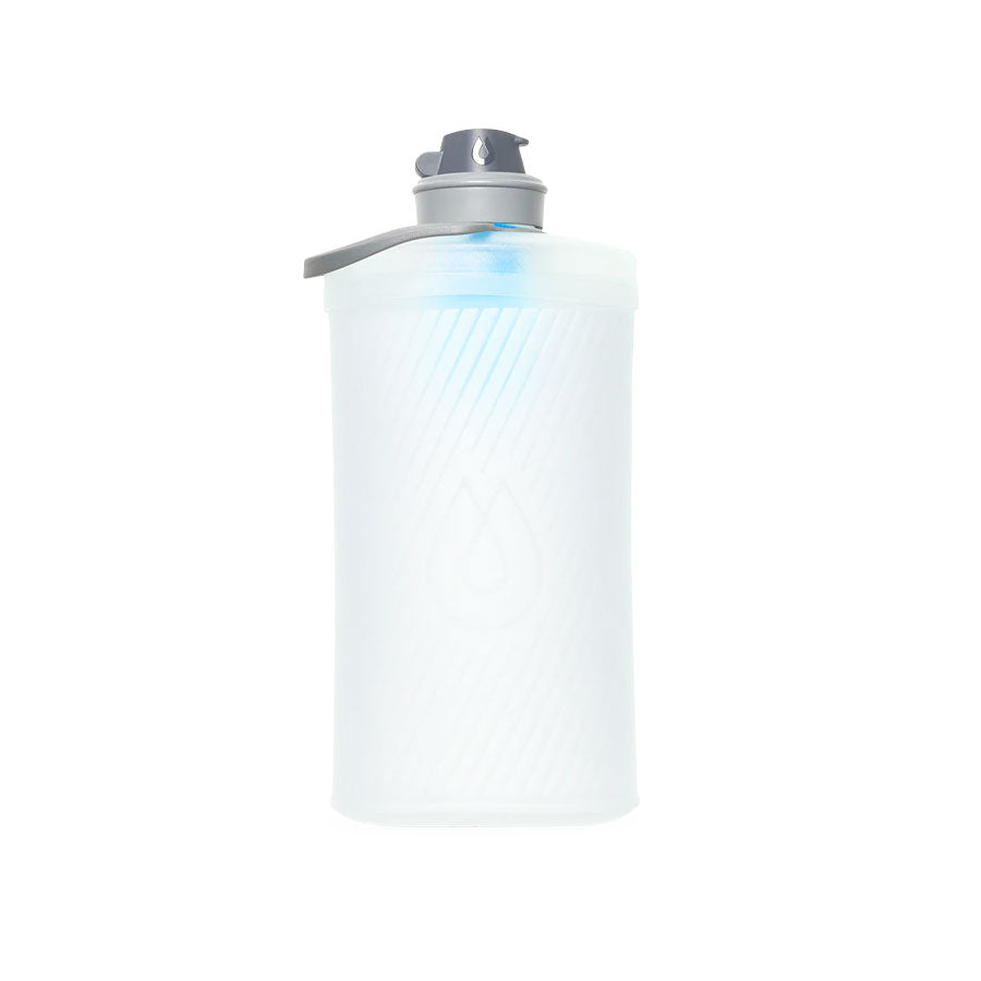 Hydrapak Flux 1.5L Ultra-Light Reusable Bottle + Built-In Filtration