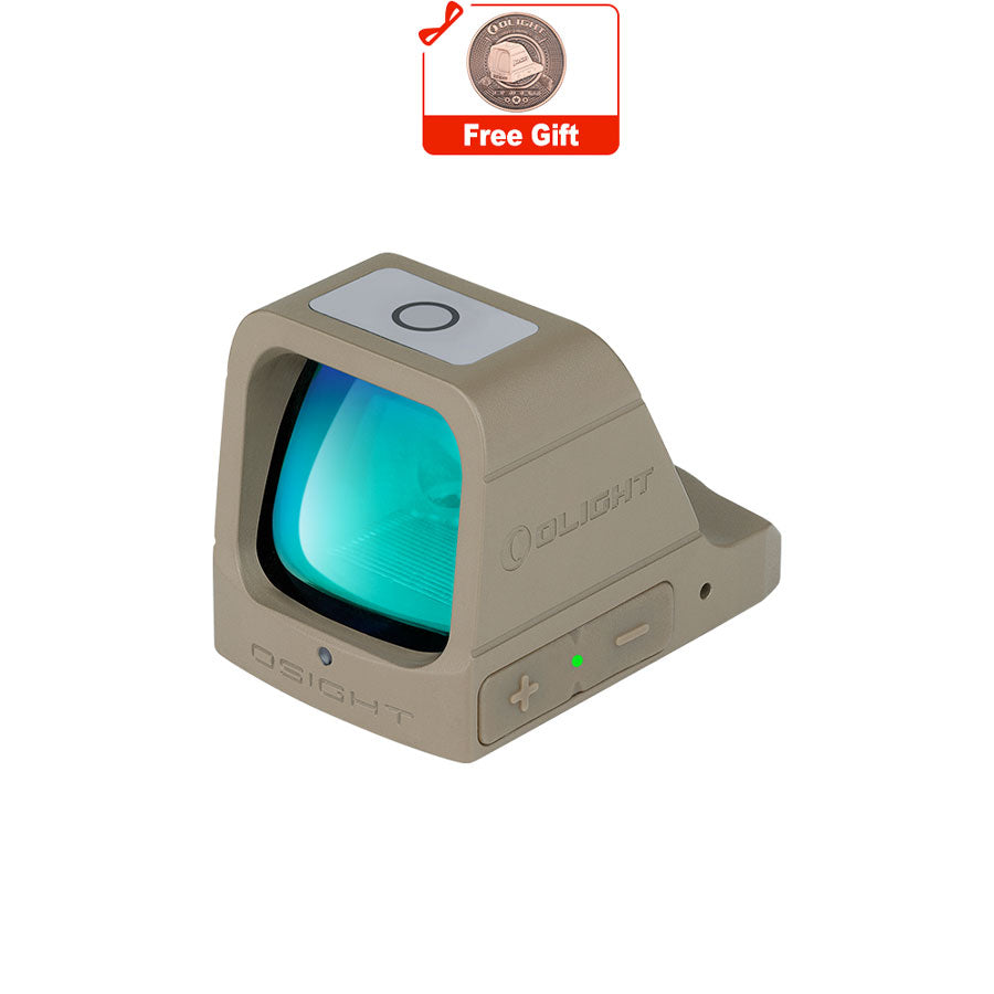 Olight Osight 3 MOA Rechargeable Dot Open Reflex Sight with Wireless Charging Cover