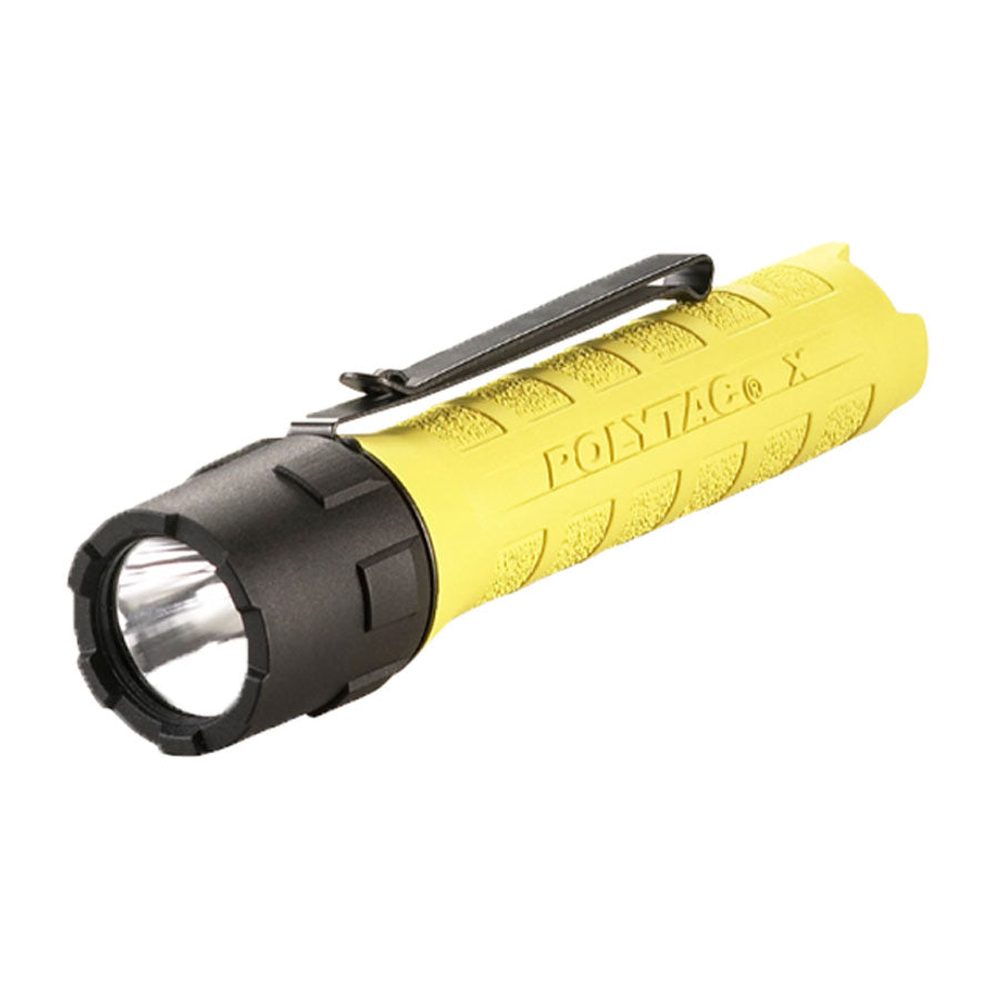 Streamlight PolyTac X USB 600-Lumen Rechargeable Flashlight Yellow | Tactical Gear AU Tactical Gear