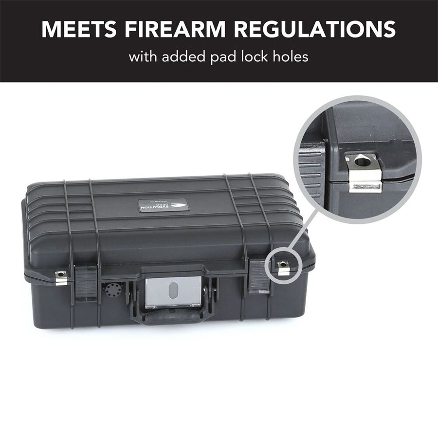 Evolution Gear 3730 Lite Series Hard Case in Black