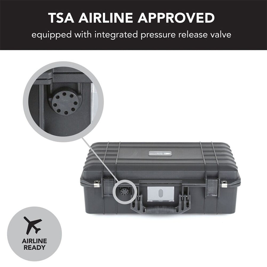 Evolution Gear 3740 Lite Series Hard Case in Black)