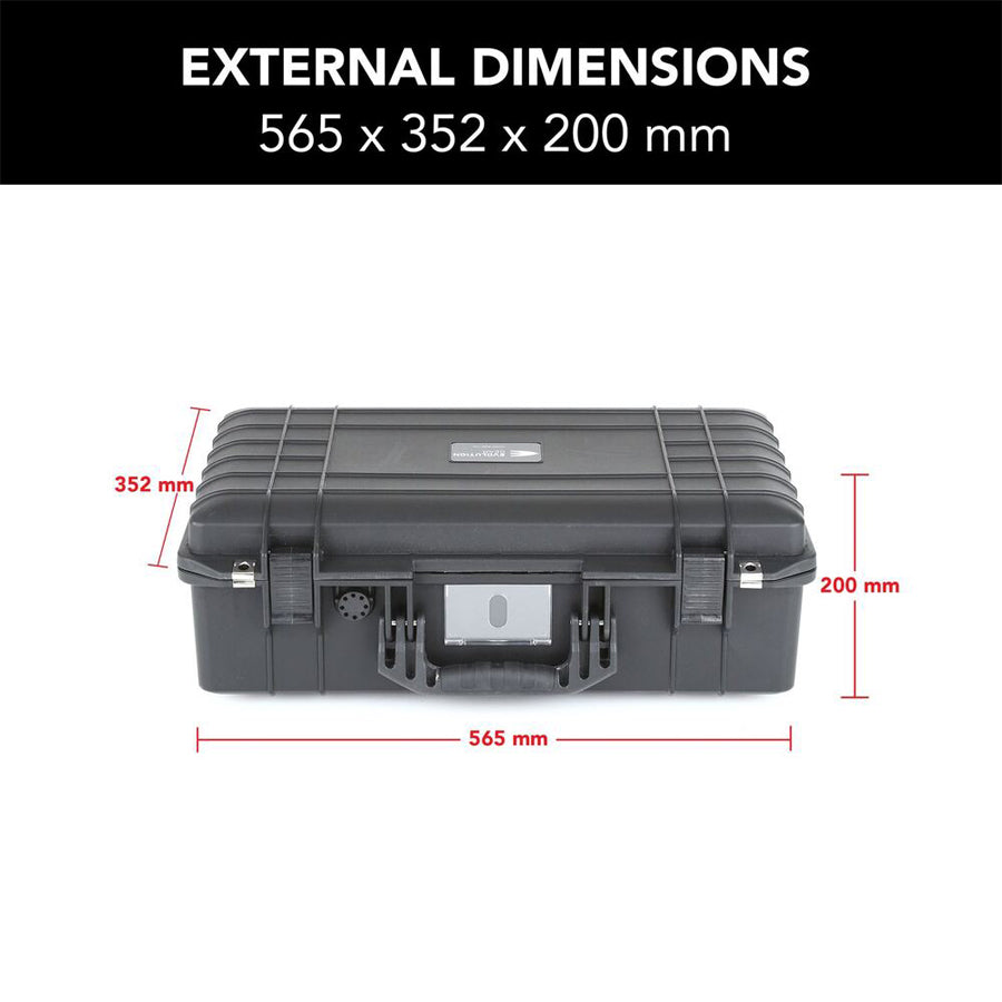 Evolution Gear 3740 Lite Series Hard Case in Black)