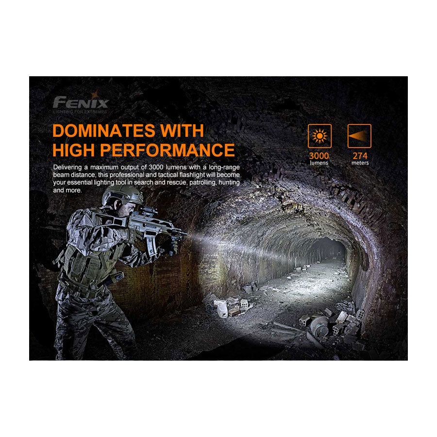 Fenix PD36 TAC 3000 Lumen Flashlight