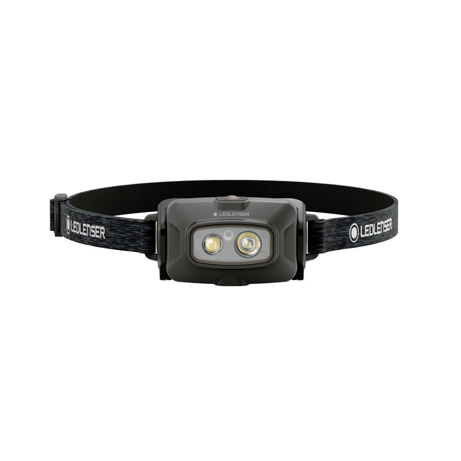 Ledlenser HF4R Signature 600 Lumens Rechargeable IP68 Flood &amp; Spot Beam RGB Headlamp Black