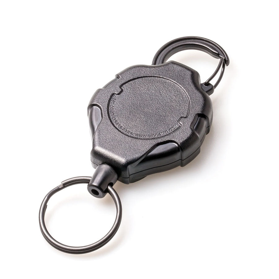 KeyBak Ratch-It Locking Carabiner Keychain with Ratchet Locking Mechanism