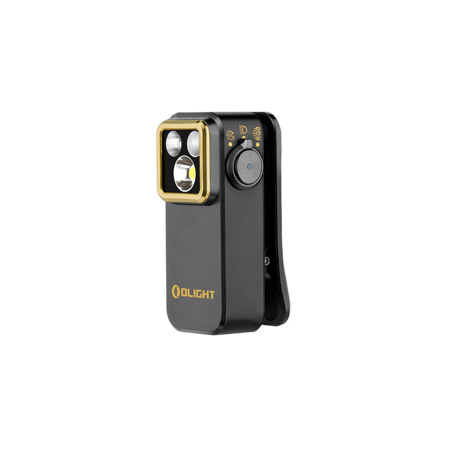 Olight Oclip Pro S 5-in-1 Multifunctional EDC Clip Torch with UV & RGB Light