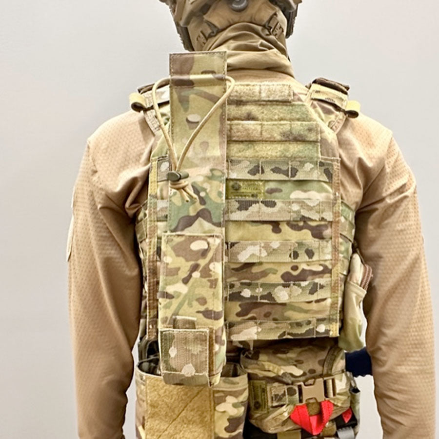 Bushido Tactical Folding Linear Charge Pouch - MultiCam