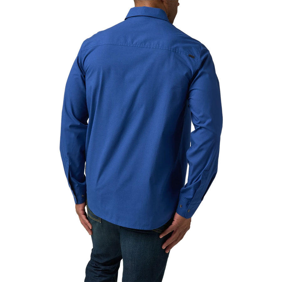 5.11 Igor Solid Long Sleeve Shirt Blue Mussel