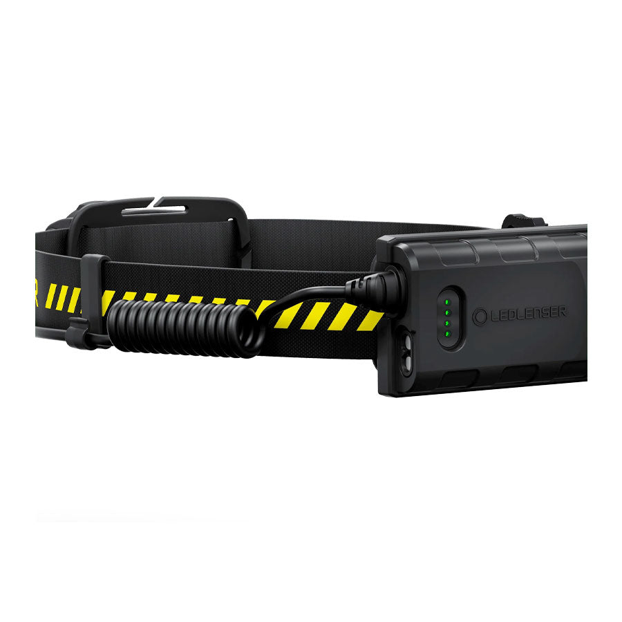Ledlenser H5R Work 500 Lumens Rugged Rechargeable IP67 Stepless Light Dimmer Advanced Focus Headlamp