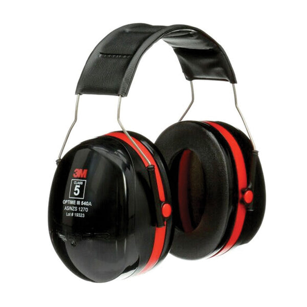 3M PELTOR Optime III 33DB Rating Class 5 Earmuffs H540A - Tactical Gear