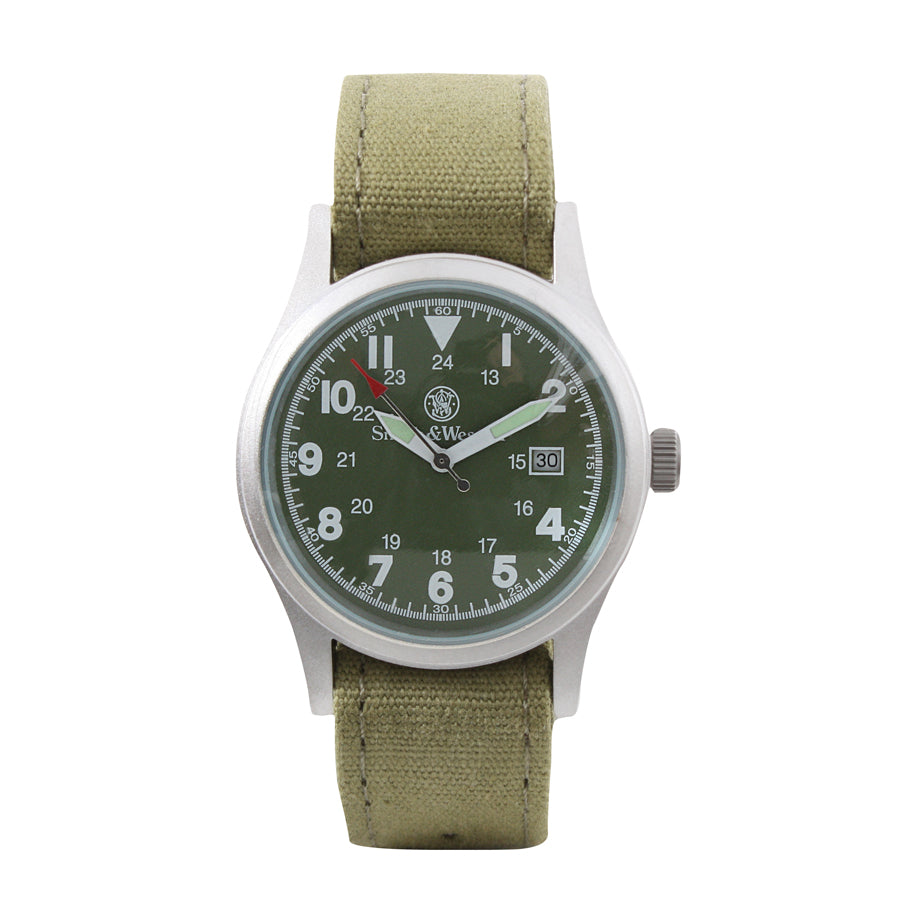 Milspec Smith &amp; Wesson Military Watch Set - Olive Drab