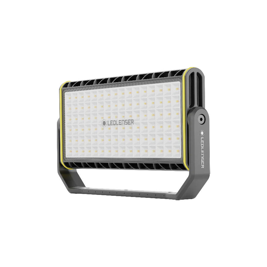 Ledlenser AF12R Work 8000 Lumens Rechargeable/Mains Hybrid Floodlight IP67 Diffuser & Tunable White Light