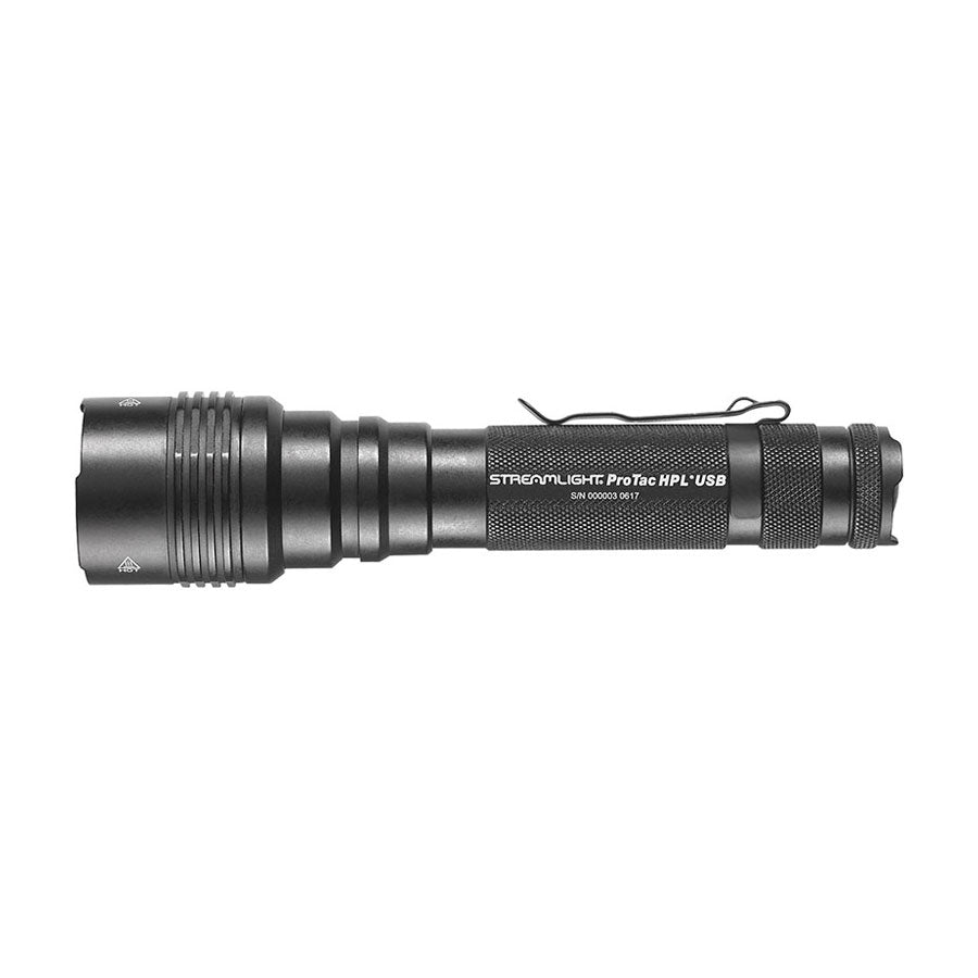 Streamlight Protac HPL USB Rechargeable 1000-Lumens Tactical Flashlight Black