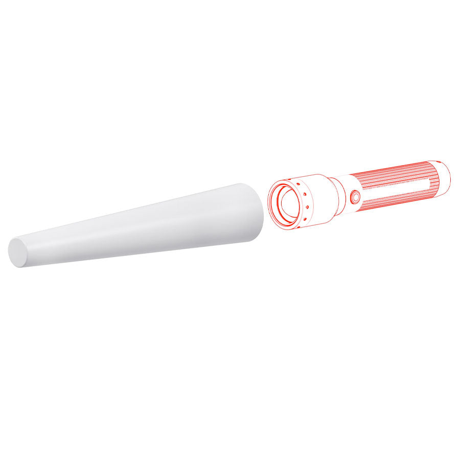Ledlenser Signal Cone White 42mm for P6R/P7R Core &amp; Signature