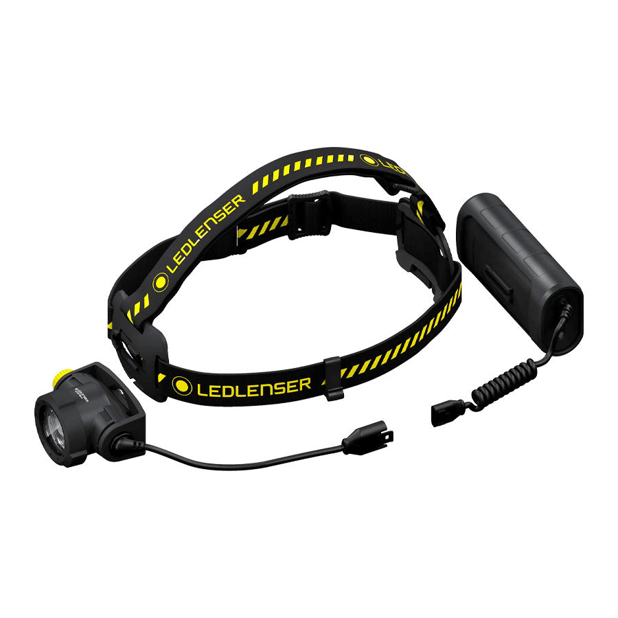 Ledlenser H15R Work 2500 Lumens Rechargeable Rugged IP67 90 CRI Stepless Light Dimmer Headlamp