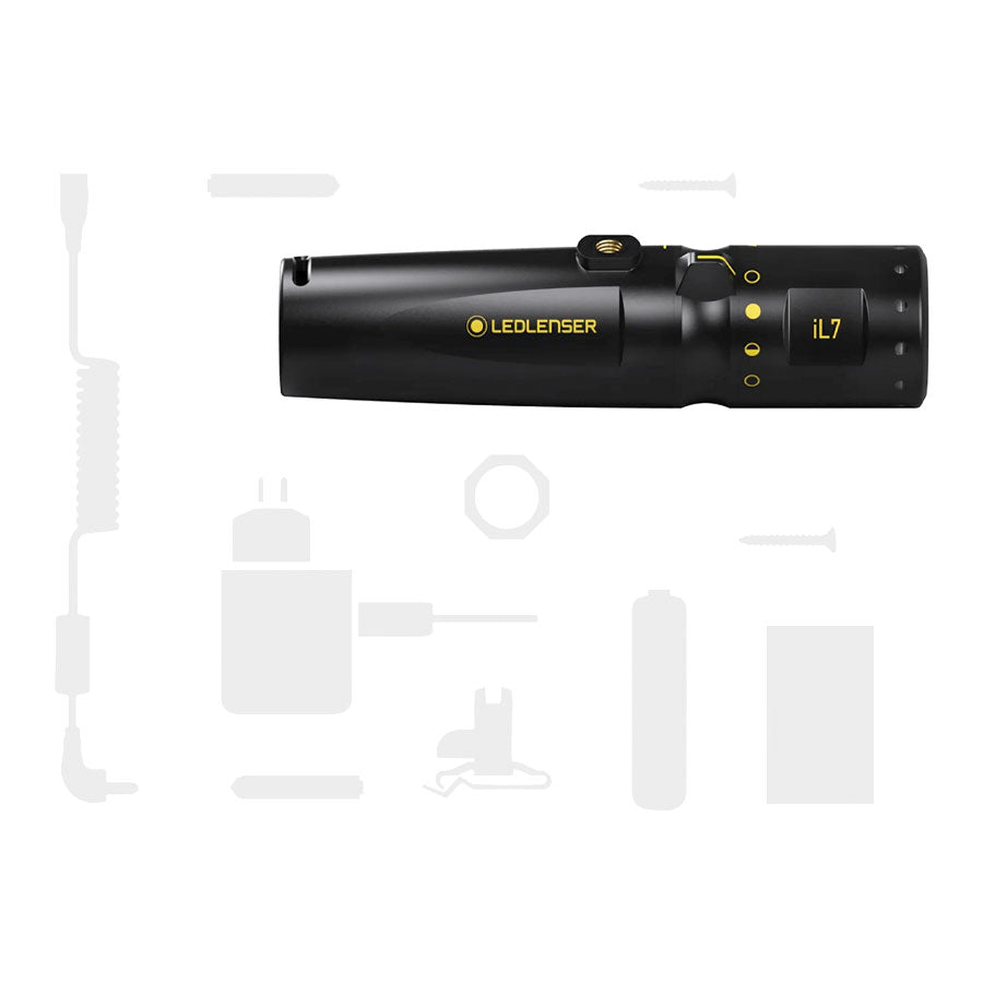 Ledlenser iL7 Intrinsically Safe 340 Lumens IP68 Advanced Focus Zone 2/22 Torch