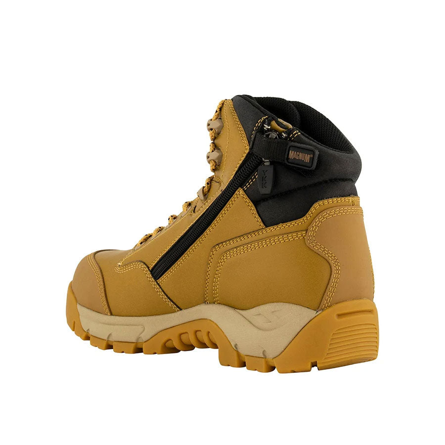 Magnum Precision Max Side Zip Waterproof I-Shield NON-Safety Toe - Wheat