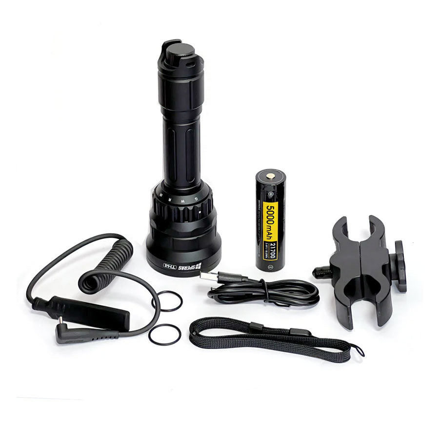 HIKMICRO Alpex 4K A50EL Night Vision Scope IR Illuminator Kit