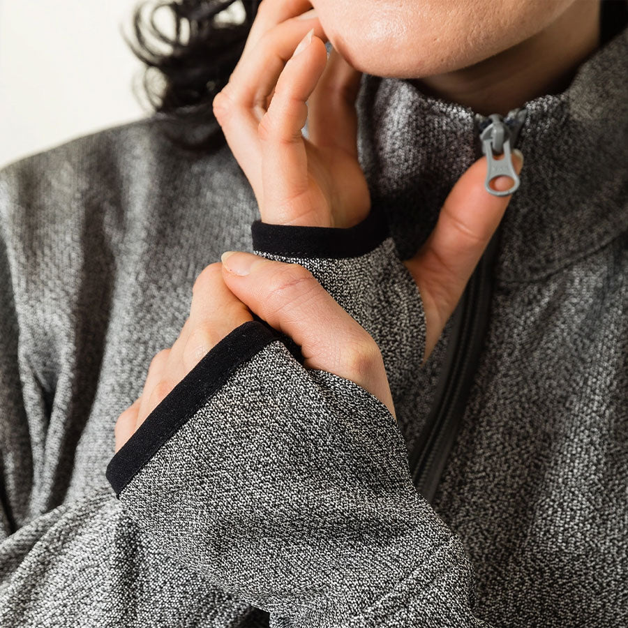 BitePRO Bite Resistant Turtleneck Jacket with Thumbhole