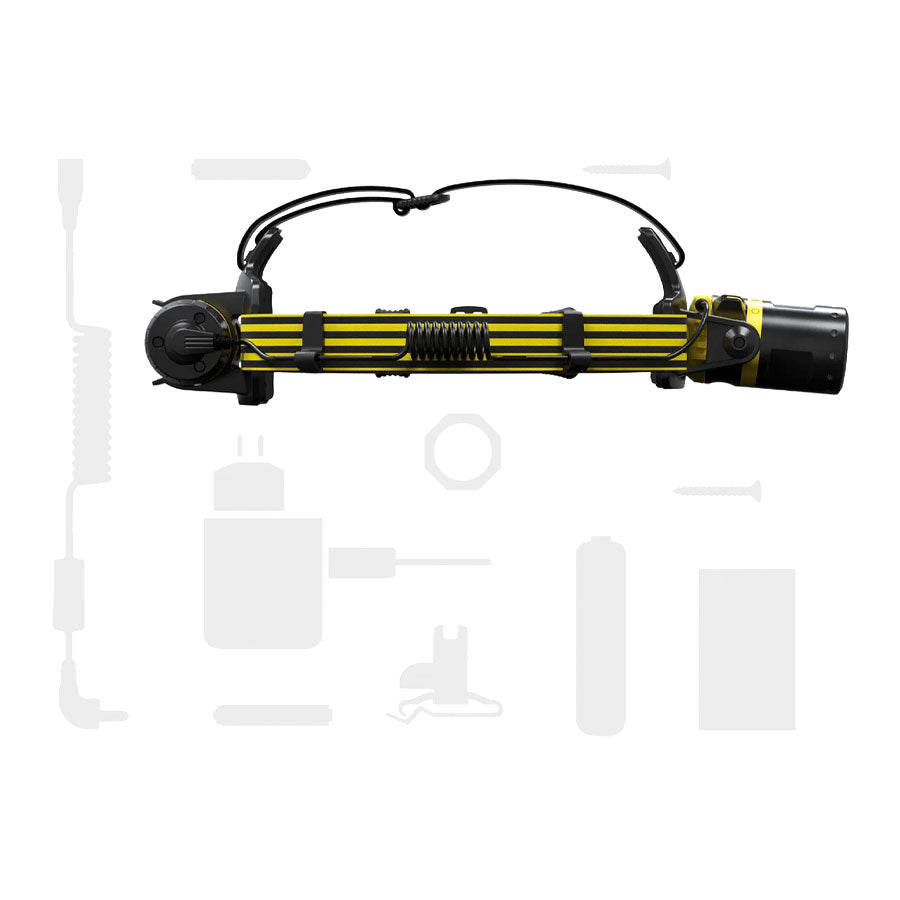 Ledlenser EXH8R Intrinsically Safe 200 Lumens Rechargeable IP68 Advanced Focus Zone 1/21 Headlamp