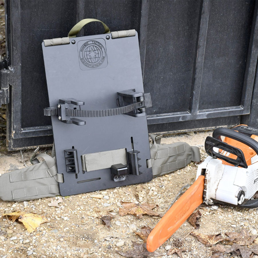 Bushido Tactical Transporter Breacher's Backpack with Multi-Tool Mounts Black
