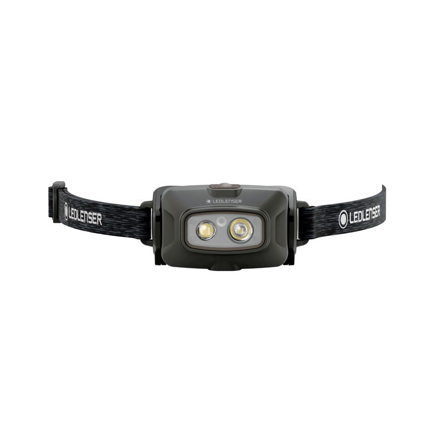 Ledlenser HF4R Signature 600 Lumens Rechargeable IP68 Flood &amp; Spot Beam RGB Headlamp Black
