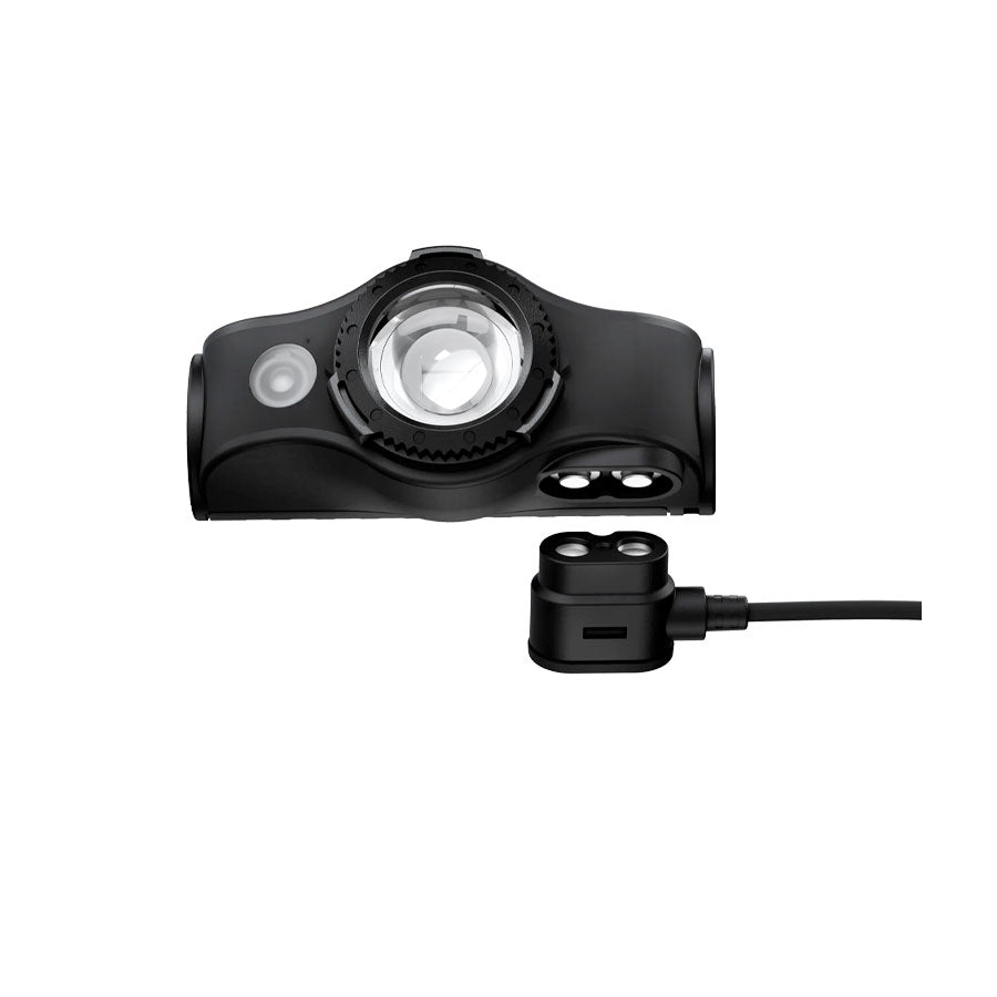 Ledlenser MH4 400 Lumens Rechargeable Headlamp Red Night Mode Black