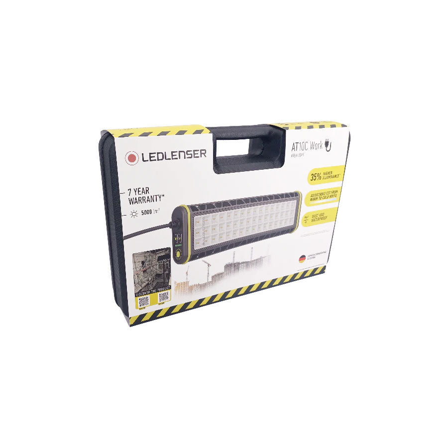 Ledlenser AT10C Work 5000 Lumens Mains Operated Floodlight IP67 Diffuser &amp; Tunable White Light