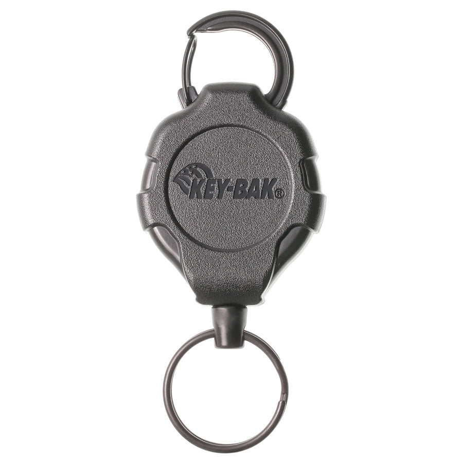 KeyBak Ratch-It Locking Carabiner Keychain with Ratchet Locking Mechanism