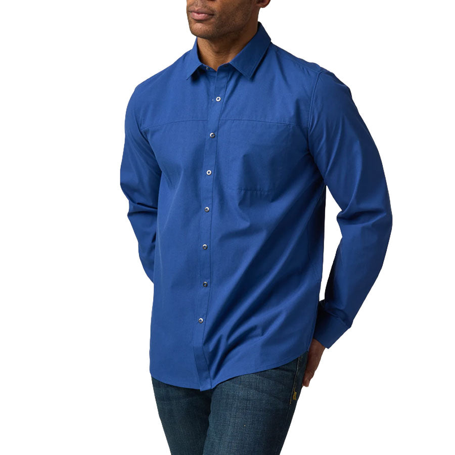 5.11 Igor Solid Long Sleeve Shirt Blue Mussel