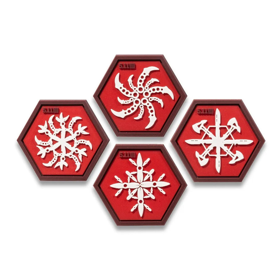 5.11 Tactical Snowflake Ninja Stars Patch