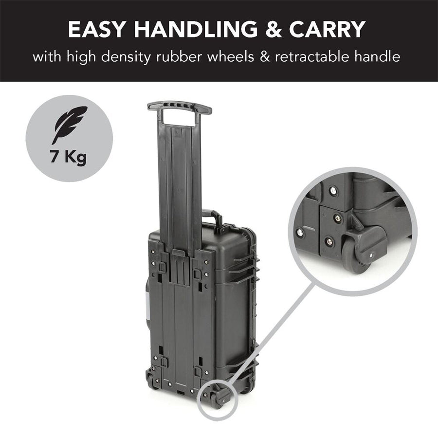 Evolution Gear HD Series Trolley Camera &amp; Drone Hard Case 5510 - Black