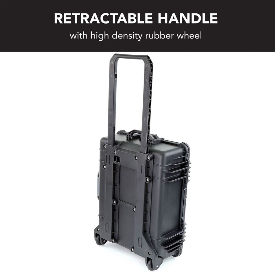 Evolution Gear Trolley Hard Case for Drones, Cameras &amp; Sensitive Equipments 5525 - Black