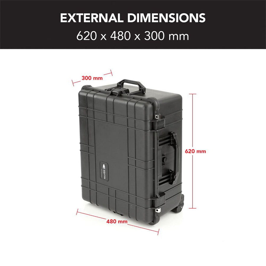 Evolution Gear HD Series Trolley Camera &amp; Drone Hard Case 5530 - Black