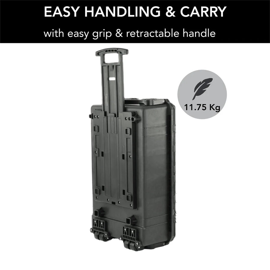Evolution Gear 5540 Camera &amp; Drone Hard Trolley Case - Black