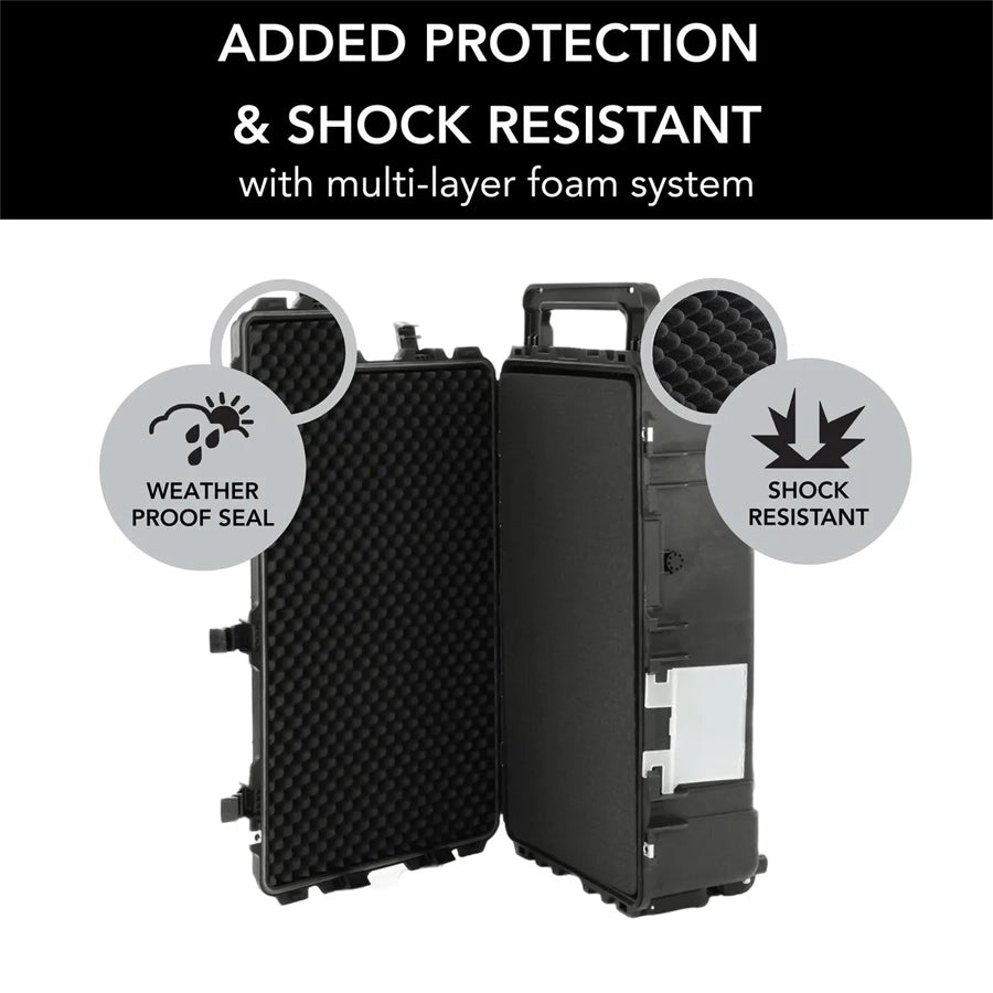 Evolution Gear 5540 Camera &amp; Drone Hard Trolley Case - Black